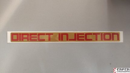 Isuzu Npr59 Etiket "DIRECT INJECTION" (Sarı)
